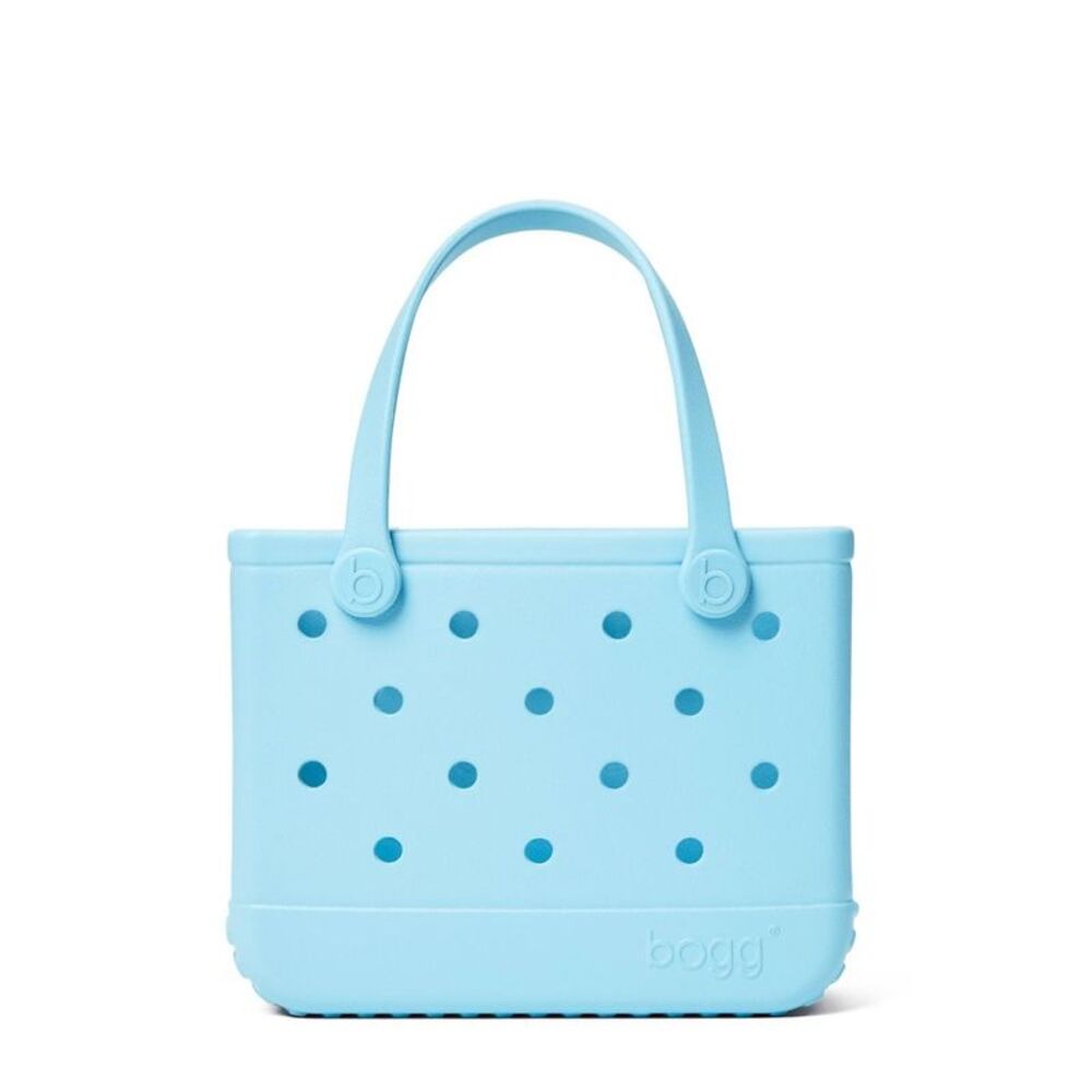 Bitty Tote Bag - Seas the Day: Hard Plastic Shoulder Bag with Removable Pouch